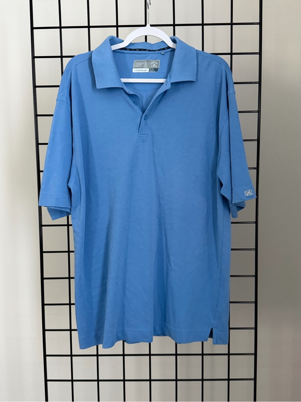 Cutter & Buck Men’s Light Blue Polo Shirt